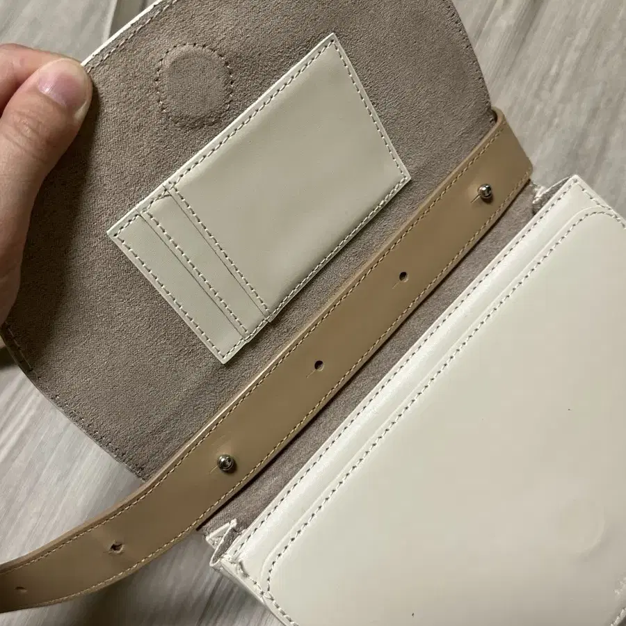 엘바테게브 elba mini bag 스톤색