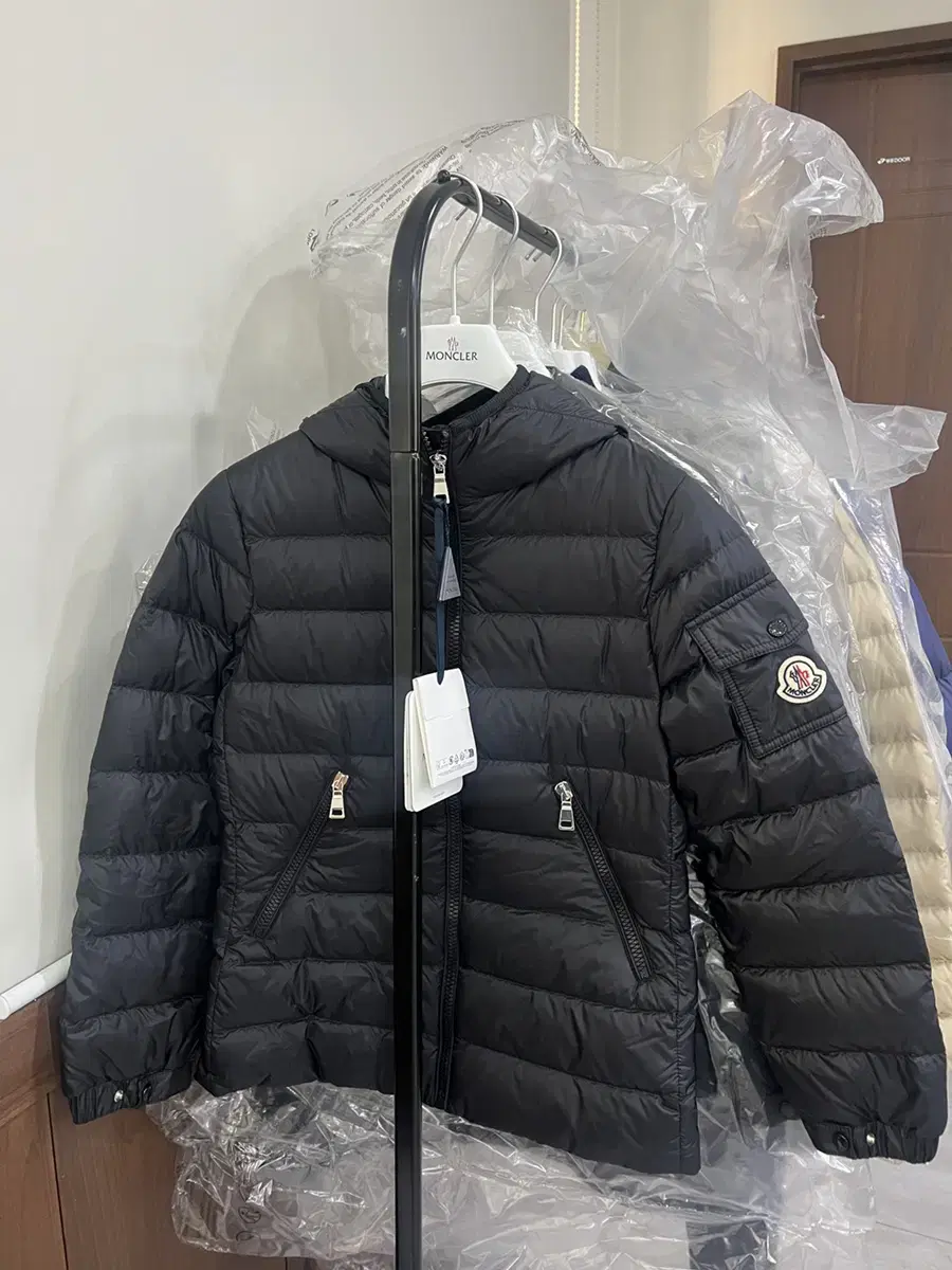 [12Y] Moncler Glace Padded Black