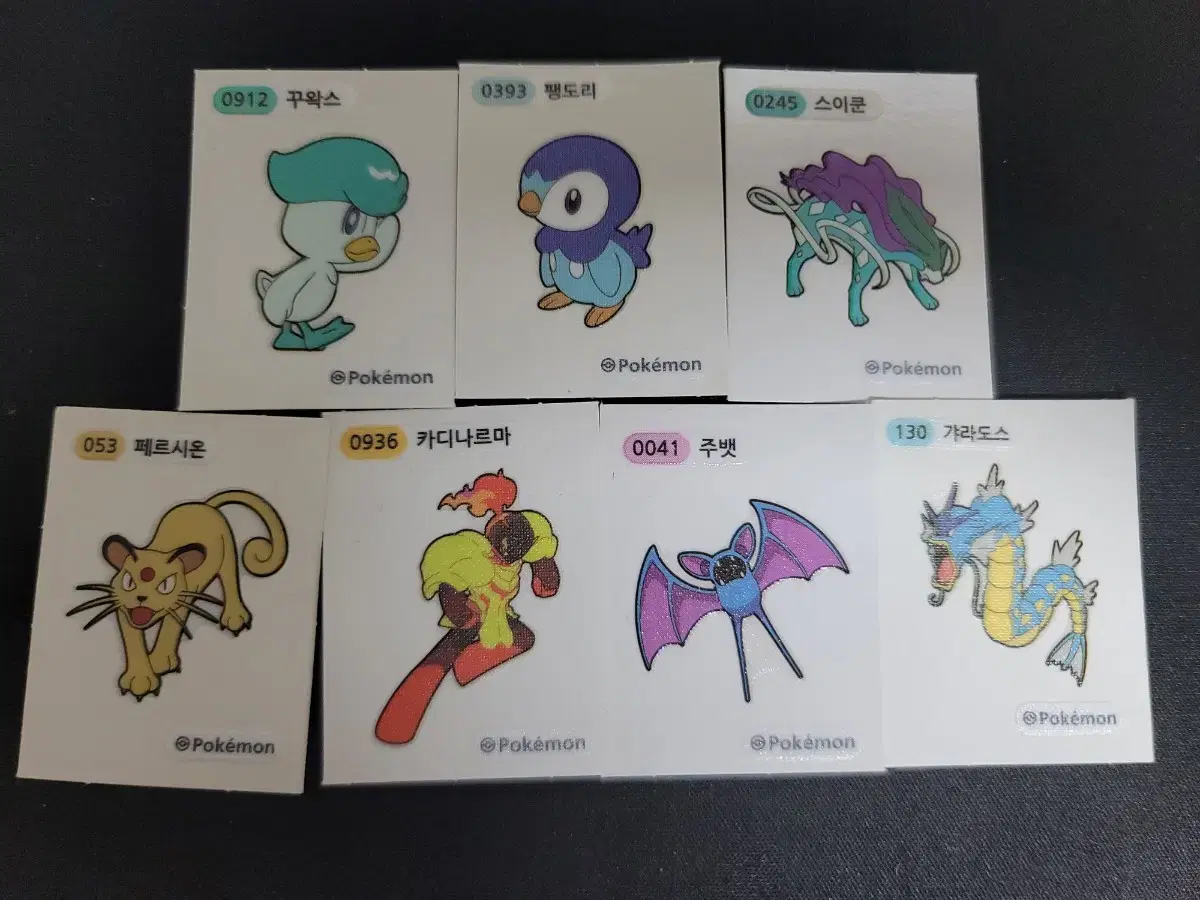 Pokemon Bandicoot Japan Wehas stickers