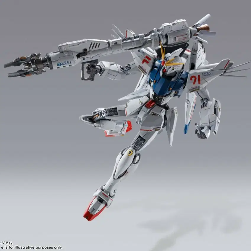 METAL BUILD 메탈빌드 건담 F91 크로니클 화이트 피규어 로보트