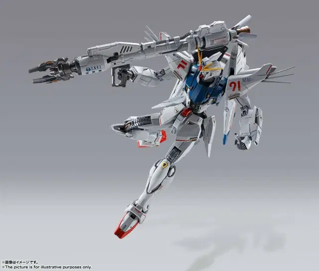 METAL BUILD 메탈빌드 건담 F91 크로니클 화이트 피규어 로보트