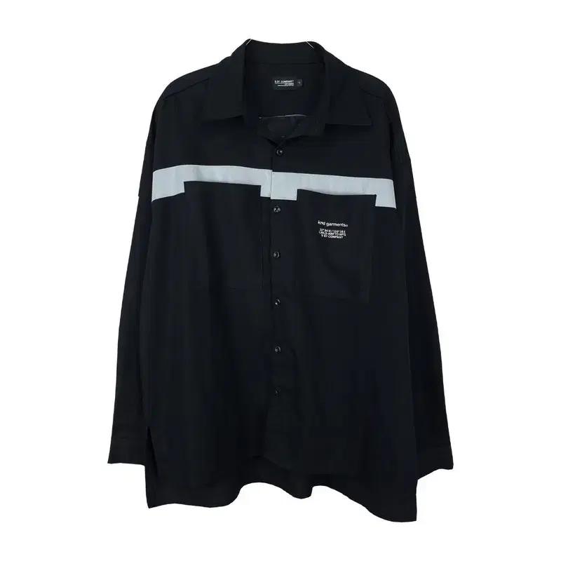 Wan Wan Shop Vintage Reflective Taped Overfit Shirt M00396