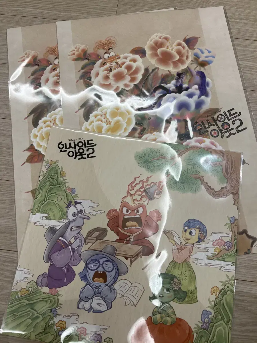 Inside Out 2 Koreanized CGV/LotR poster unsealed