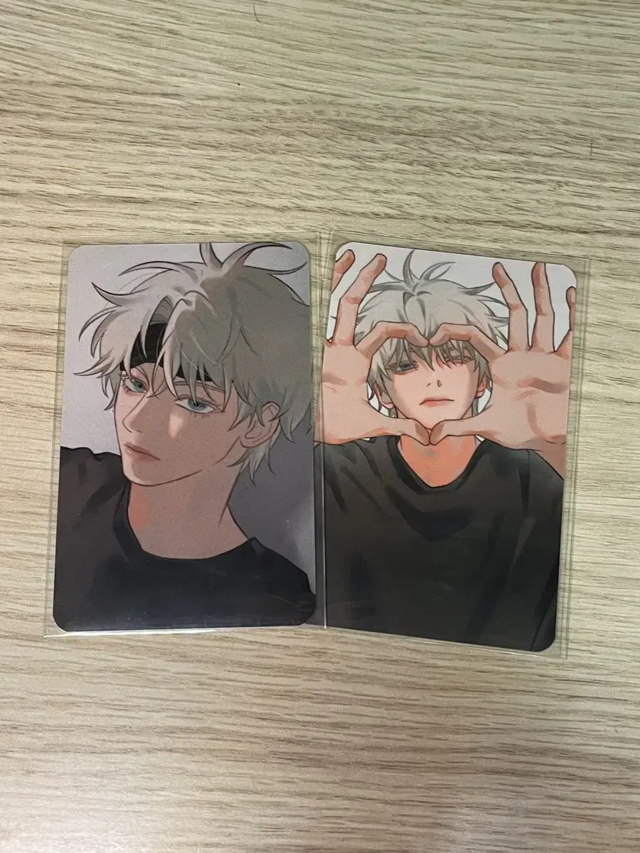 Zuu spinning popi popi gojo satoru photocard photocard postcard Dset