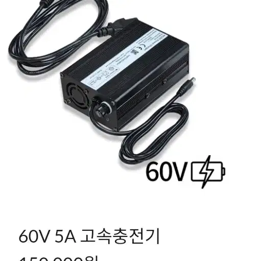 엑스라이더 60v 고속충전기 택포