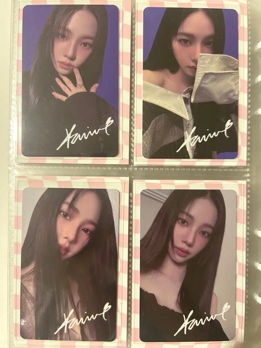 Karina Cheek Chinese magazinePhotocard wts!