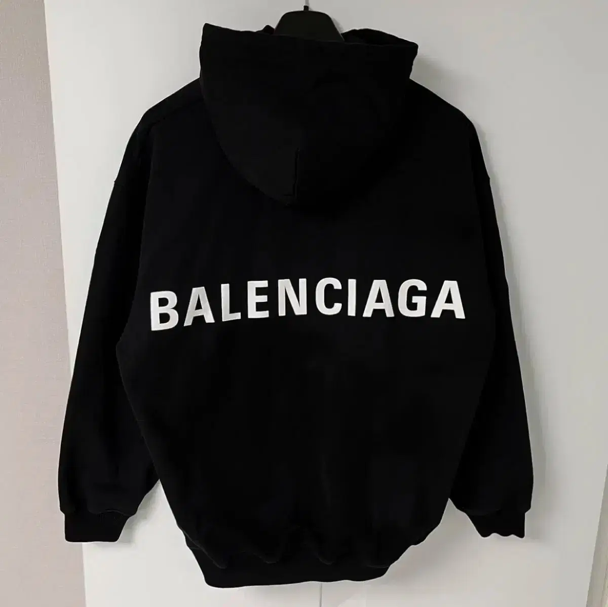 Balenciaga Back Logo Hoodie FW19