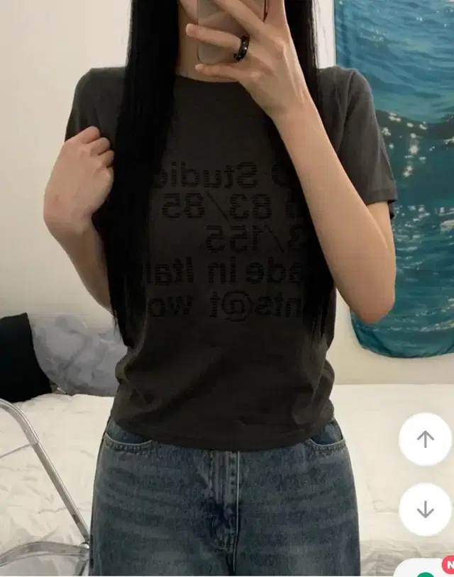 에이블리 ttd studio tee 숏 티셔츠