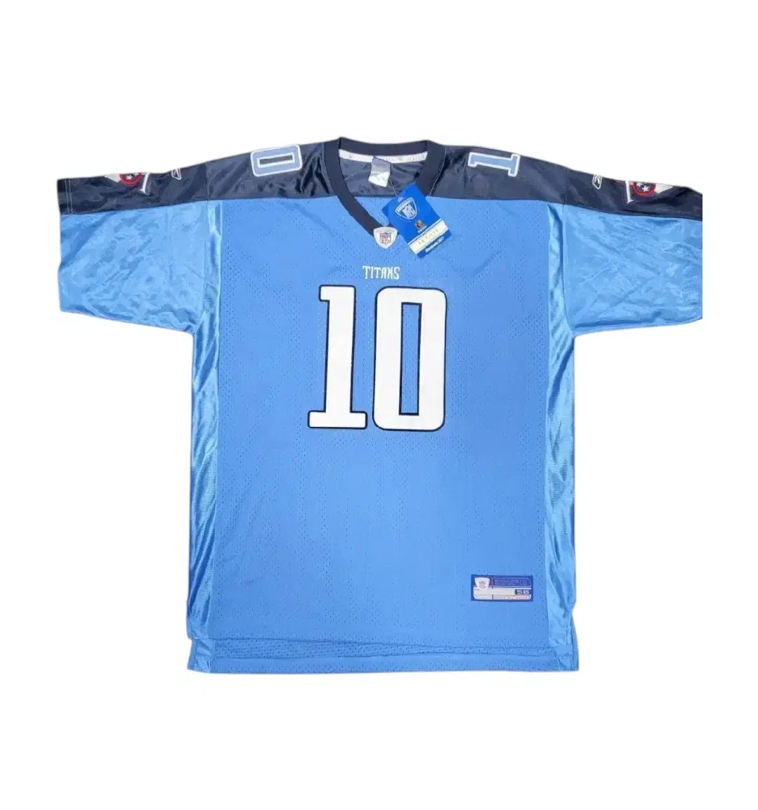 NFL x 리복 타이탄 10" 노마킹 럭비져지 스카이 하늘색