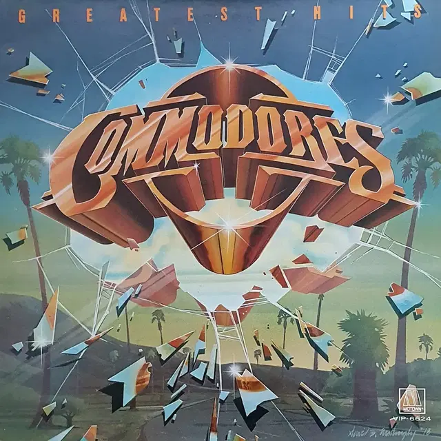 LP ㅡ COMMODORES  greatest hits 수입음반