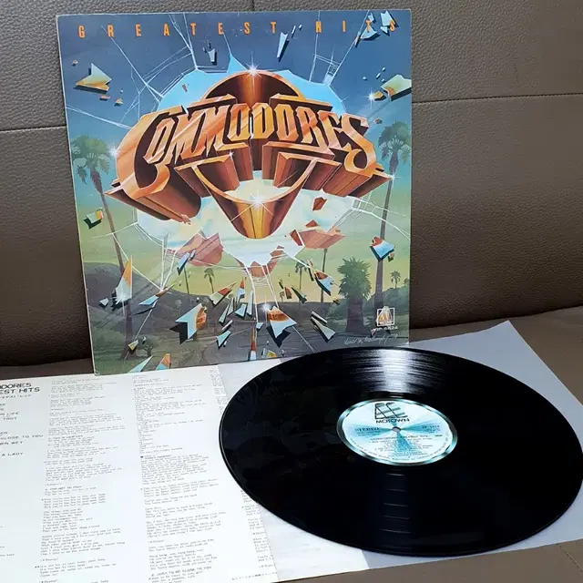 LP ㅡ COMMODORES  greatest hits 수입음반