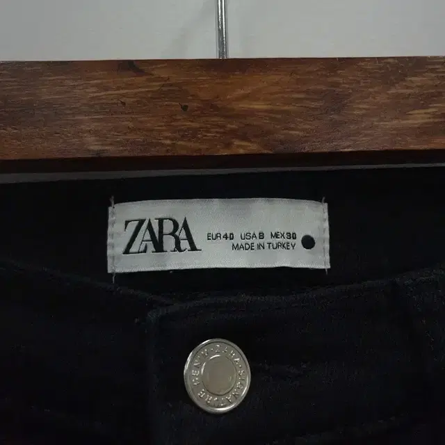 자라 ZARA 블랙진 스판 데님 흑청바지 30인치 S00665