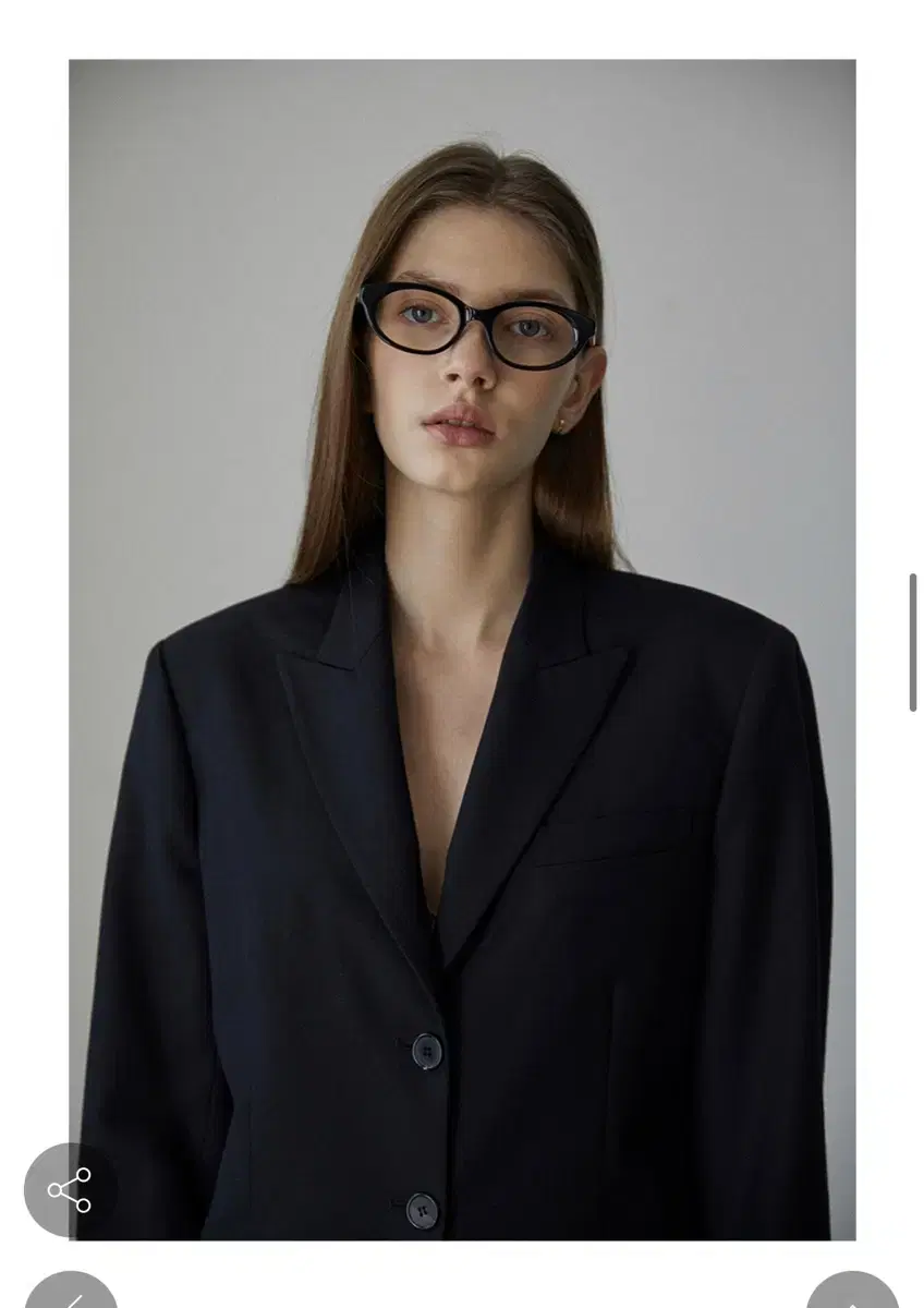 마르카토 mahrcato 타원형 뿔테 lisa c.001 미사용 새상품