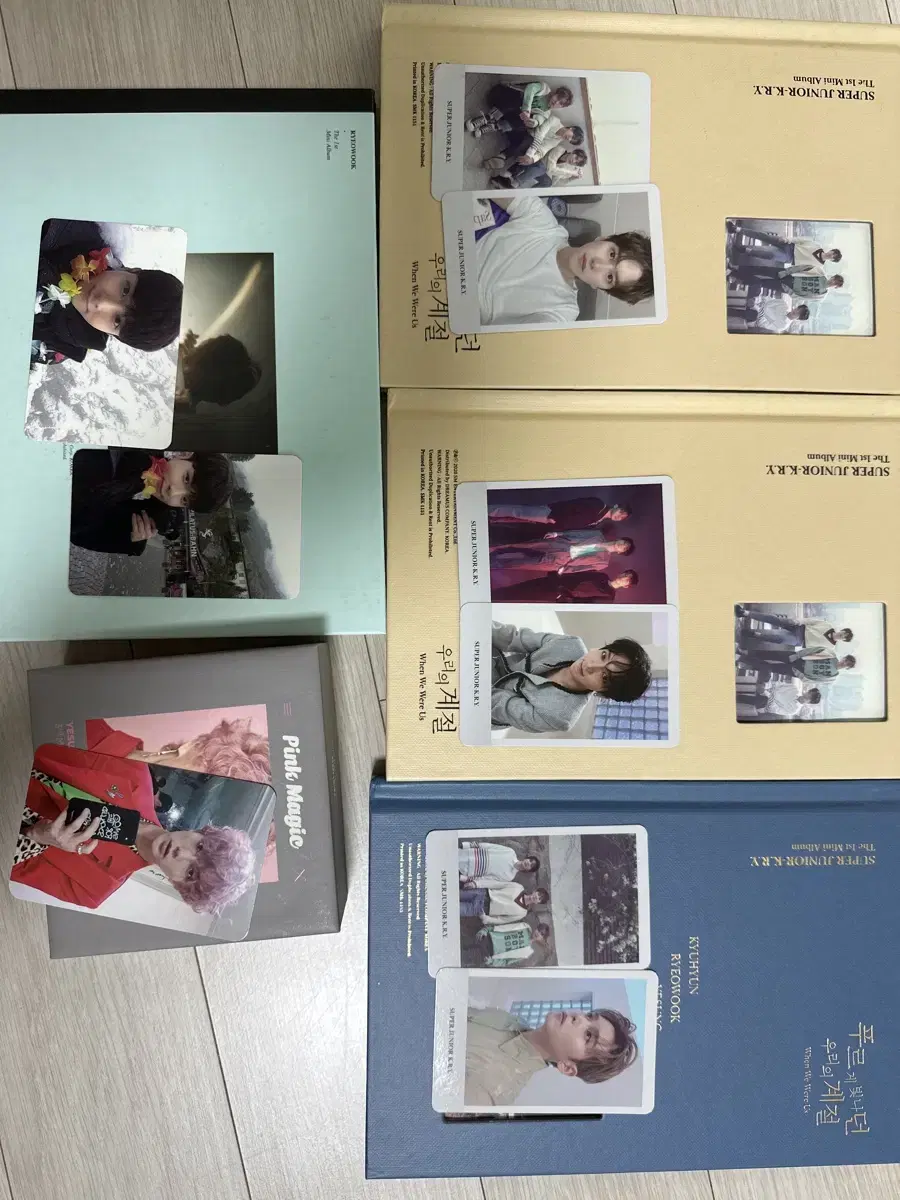 Super Juniors Shuju album photocard Cry Pewbit kyuhyun Little Prince Pink Magic Kihno