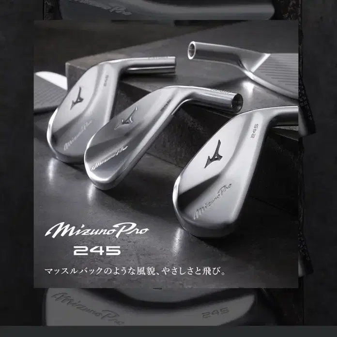 2024년형 MIZUNO PRO 미즈노 프로 245 남성 스틸 7아이언