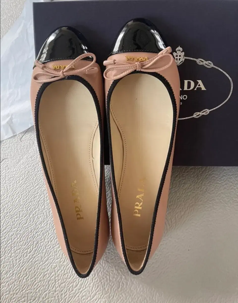 Prada Ballerina Flats 35.5 Prada Womens Shoes Shoes Genuine