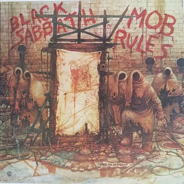 BLACK SABBATH - MOB RULES LP(미국초반)