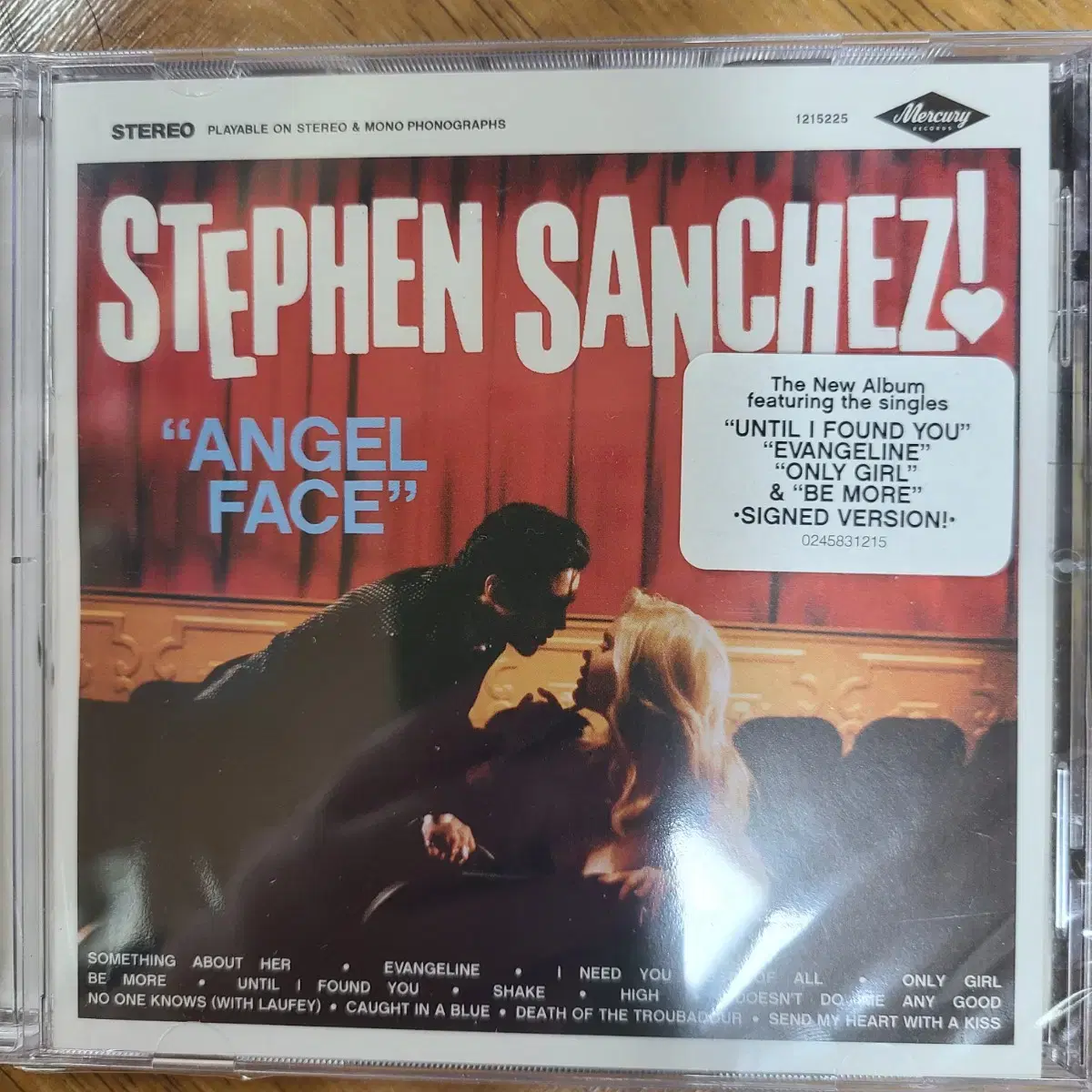 [unsealed autographed vahn] Stephen Sanchez album Stephen SanchezCD