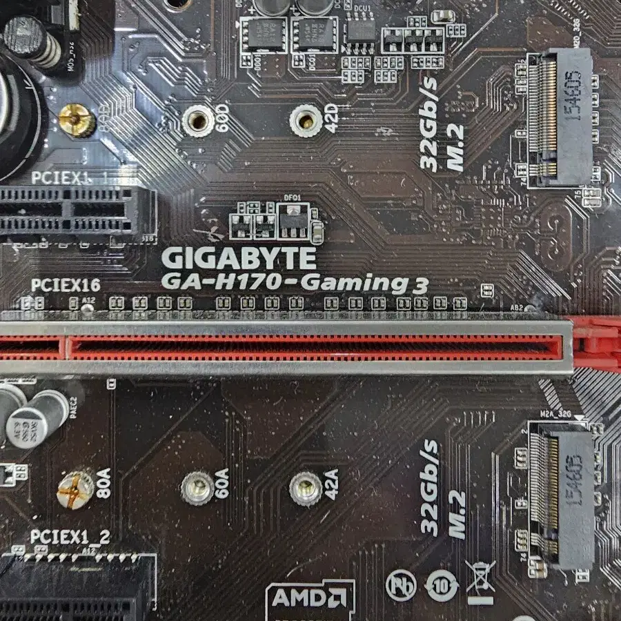 i3 6100+GIGABYTE GA-H170 Gaming3  메인보드