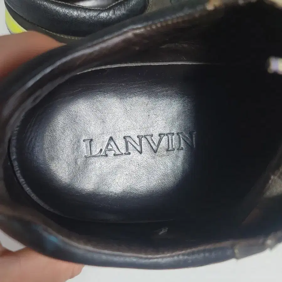 LANVIN 랑방 남성 카모 스니커즈