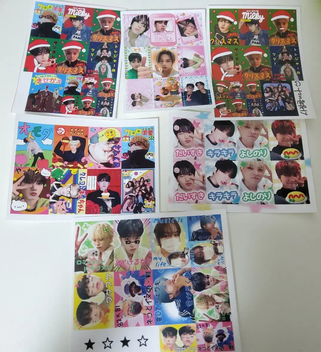 Treasure purikura sticker WTS