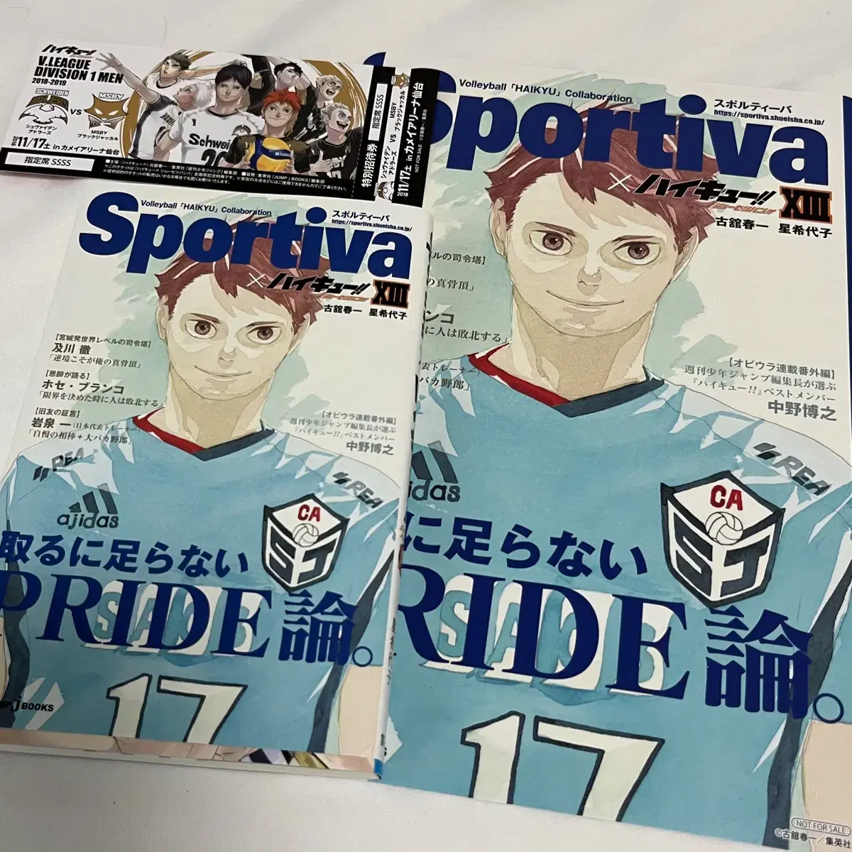 Haikyuu Oikawa Sportiva Visual Board, tickets included