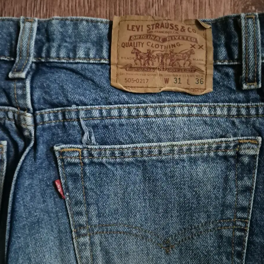 Levis 리바이스 505-0217 made in usa