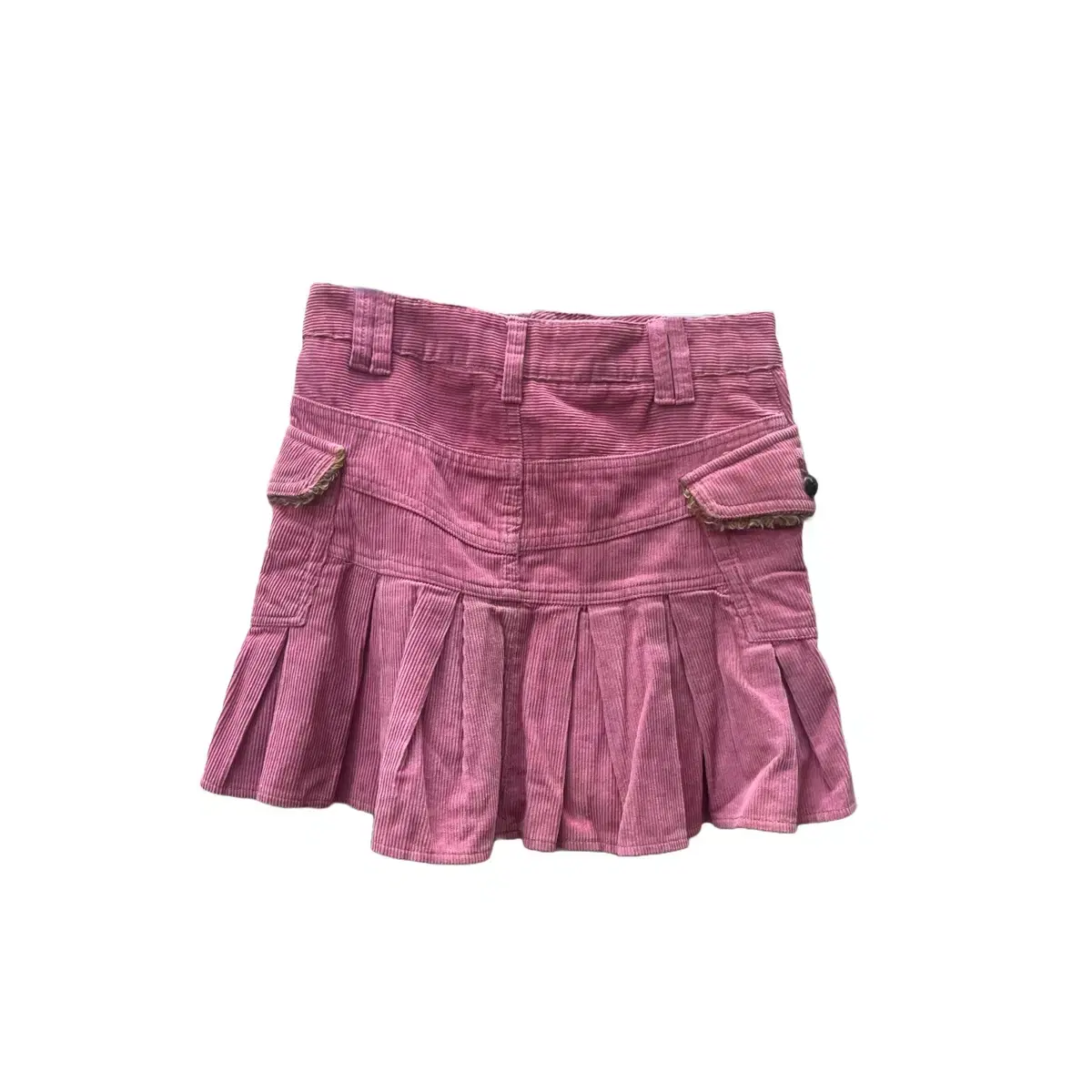 Vintage y2k pink cargo skirt