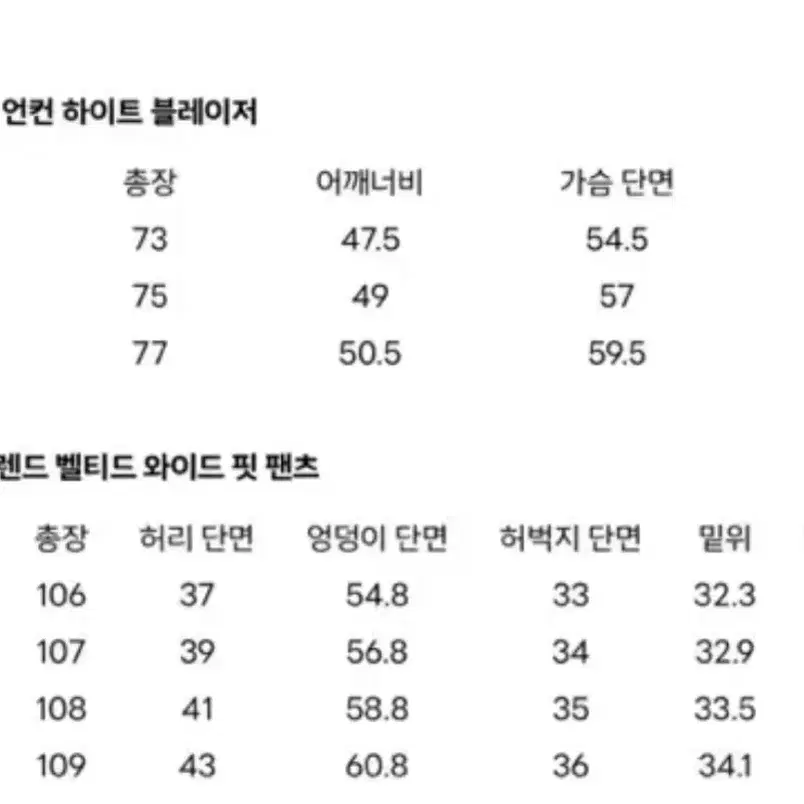 [넌블랭크] 오버 핏 언컨 하이트 셋업 수트_DEEP SEA NAVY