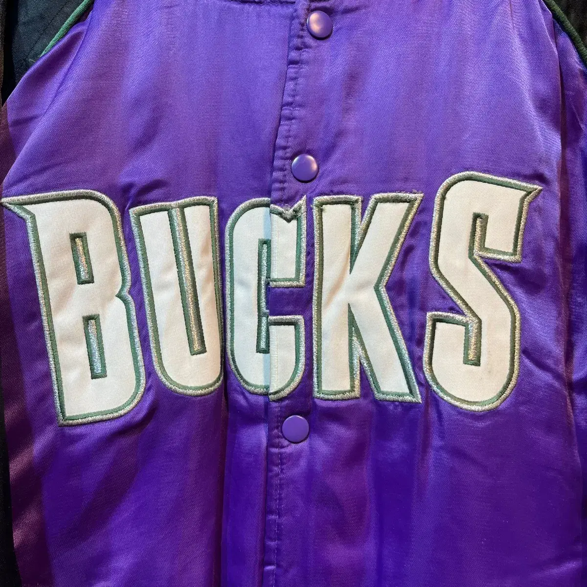 [2XL] 나이키NBA 오버핏 BUCKS 스타디움 점퍼