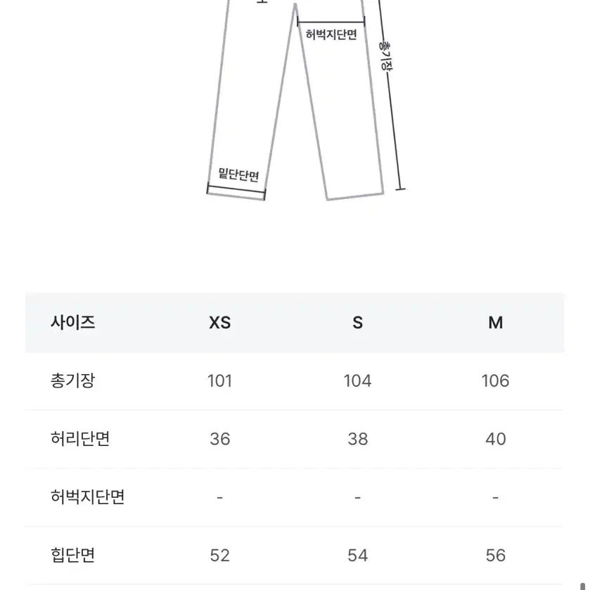 인사일런스 빈티지 와이드 데님 흑청 xs