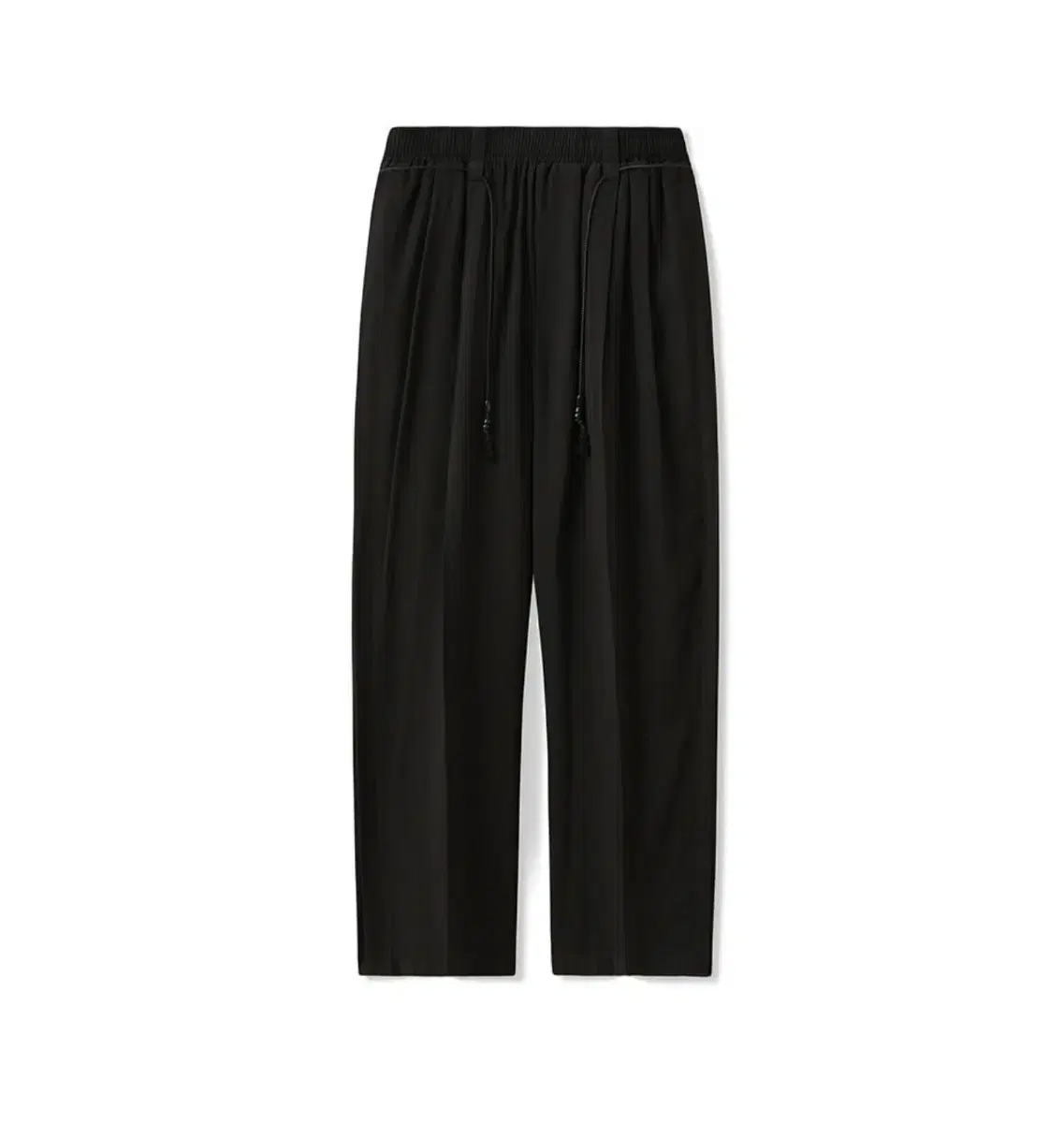 NOIRER Wide Banded Trousers Black 48