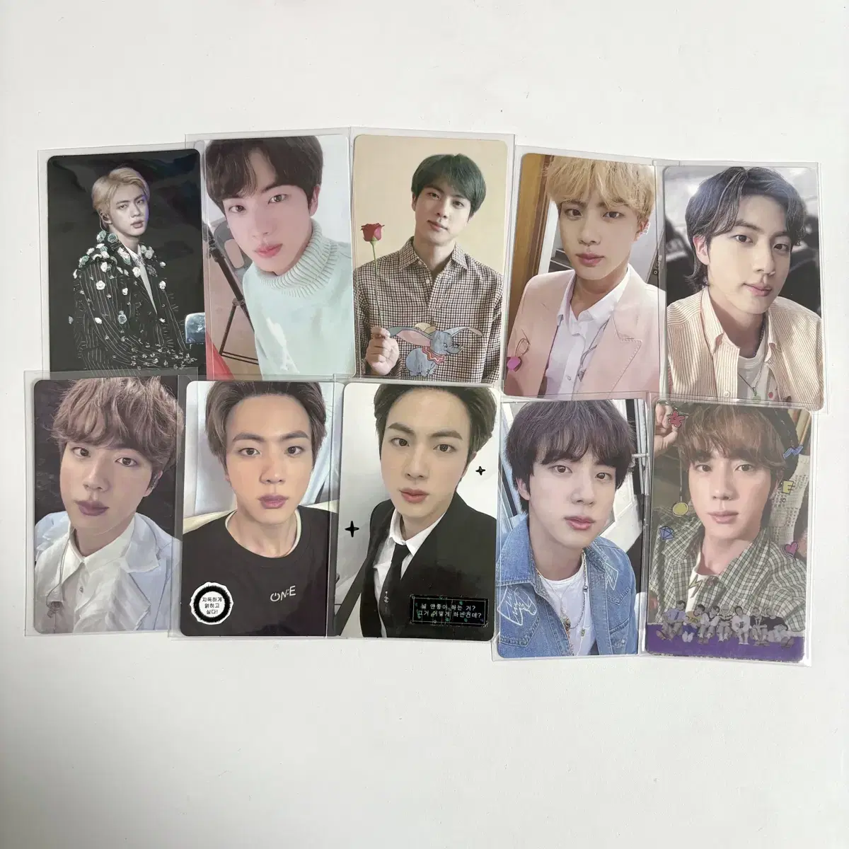 방탄 진 석진 포카디비디bts jin poca sell photocard