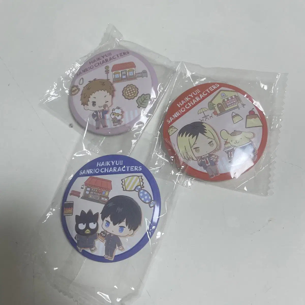 Haikyuu Badge Sanrio Collaboration Canbadge Gacha Kenma Kageyama Yaku