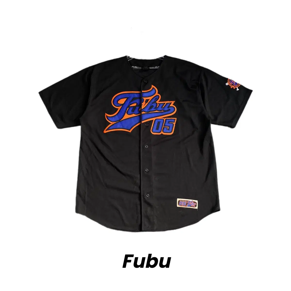 FUBU 후부 베이스볼 반팔 져지