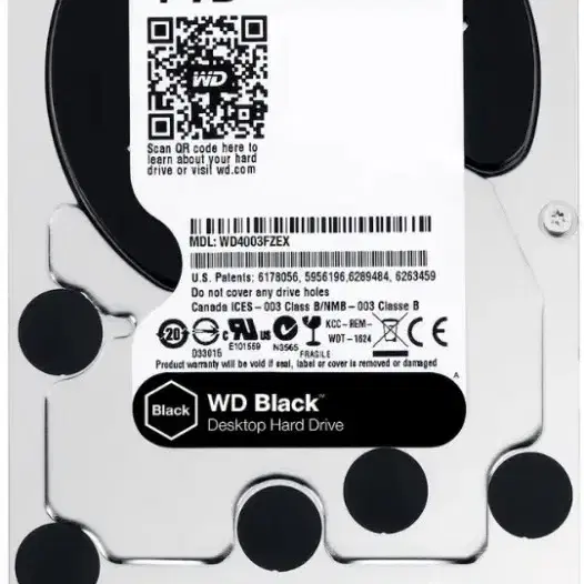 wd black 4tb 미개봉