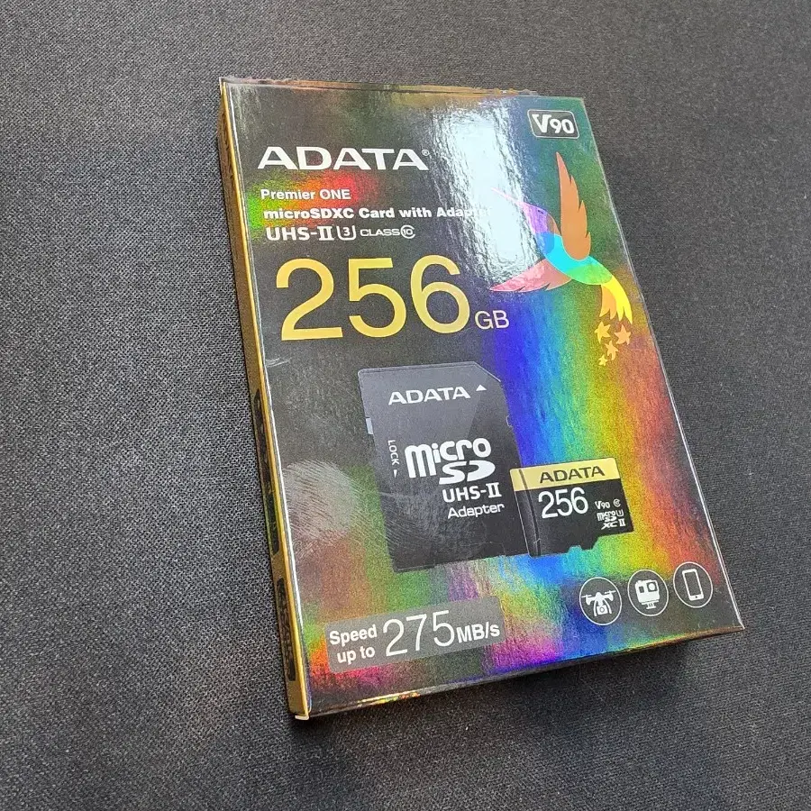 V90 ADATA micro SD Premier ONE 2019 (256