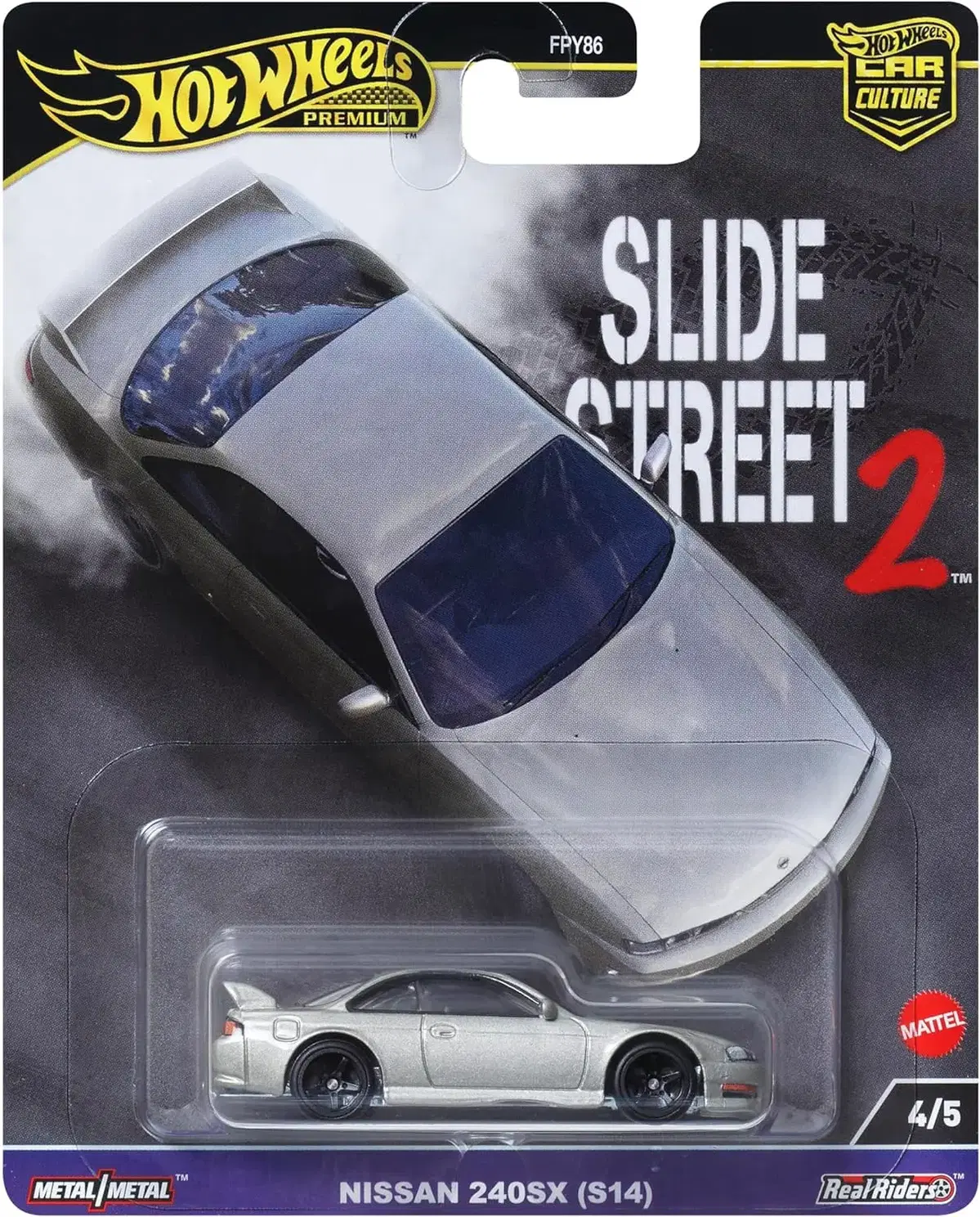 1:64 Hot Wheels Premium Nissan 240SX (S14)