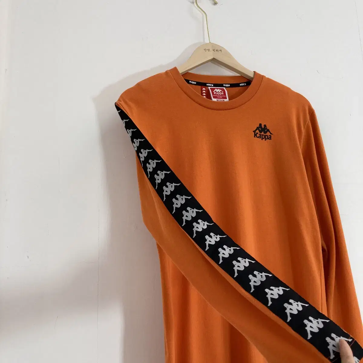 카파 면 긴팔티 M(95) Kappa Cotten Long Sleeve