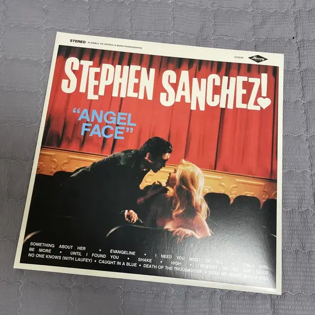 스티븐 산체스 Angel Face Lp Vinyl Red 개봉(청음x)