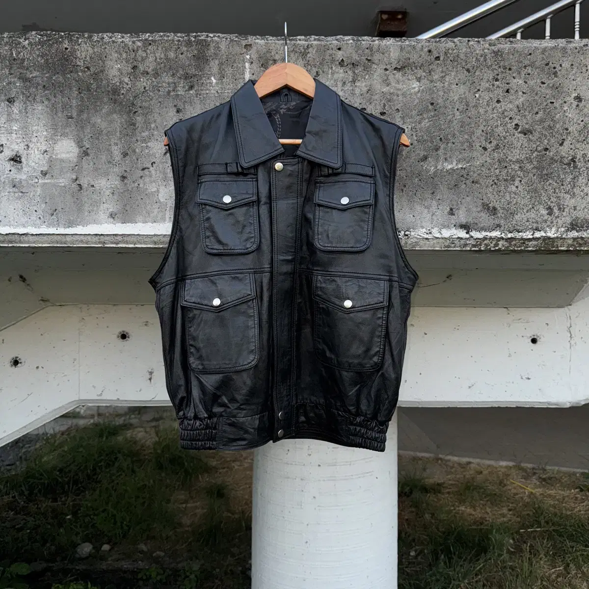 JPN Real Leather Vest