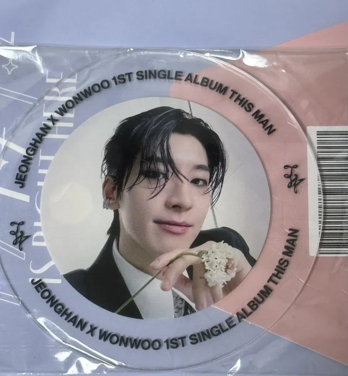 Deesman Weverse Pre-Order Benefit Cup Coaster wonwoo WTS