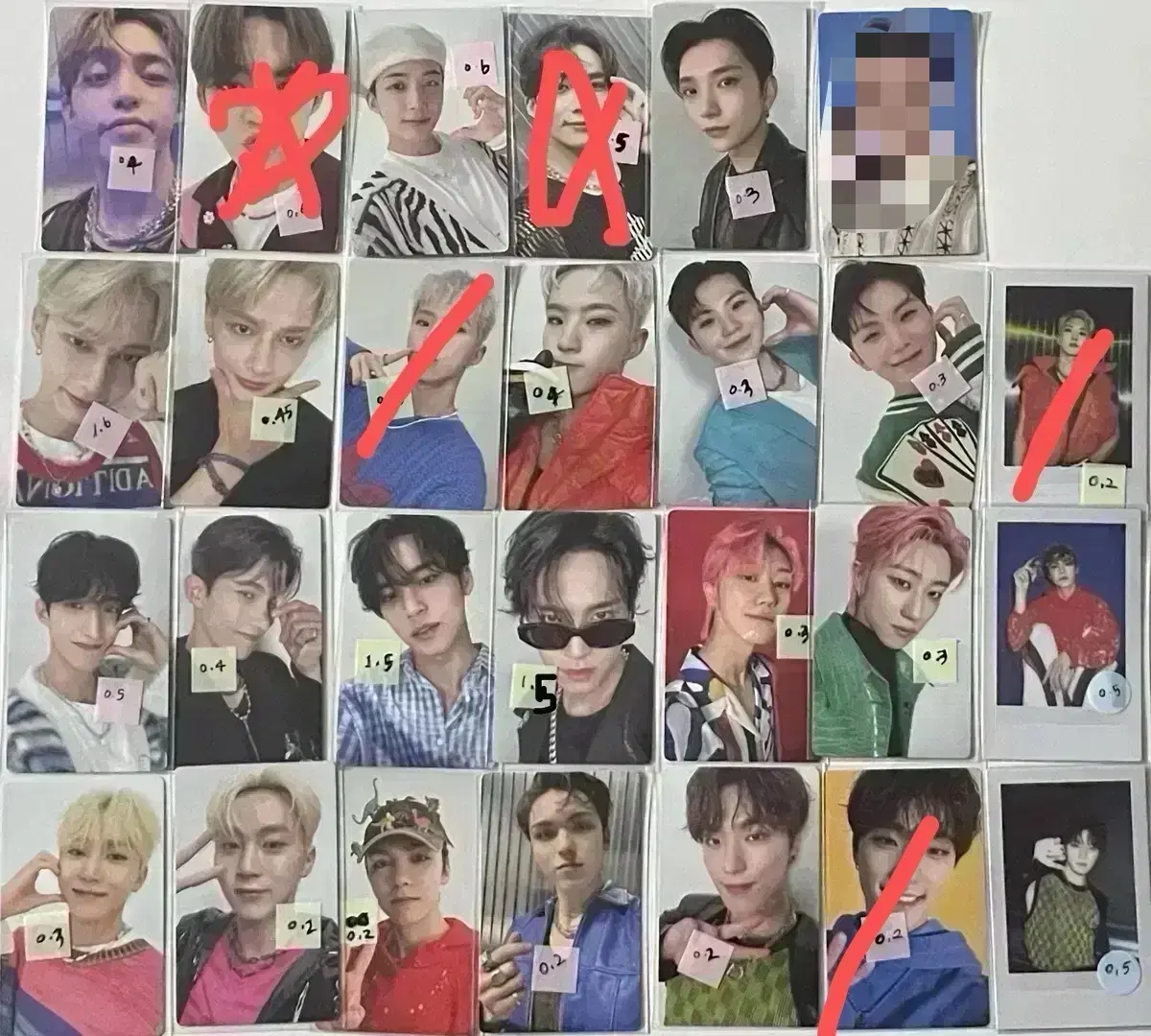 Seventeen thename photocard wts