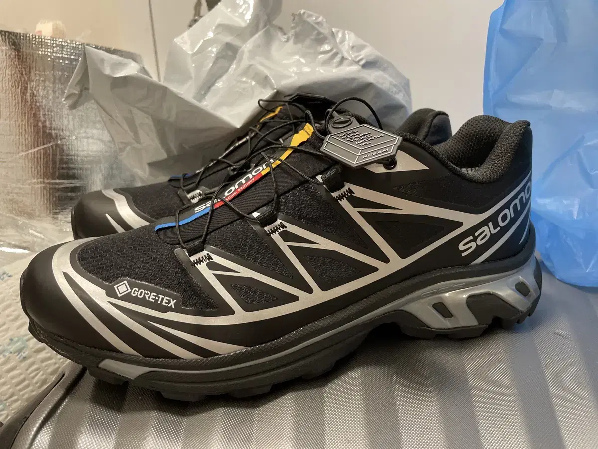 Salomon XT-6 GTX Black Silver