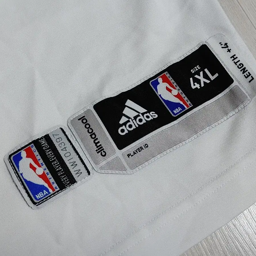 (4XL + 4") 아디다스 NBA 워싱턴 위저즈 프로컷 유니폼