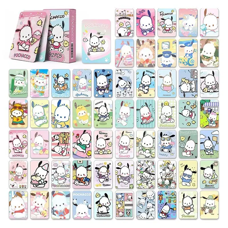 [Sanrio] Pochaco Photo Card + Sticker Set (92P)