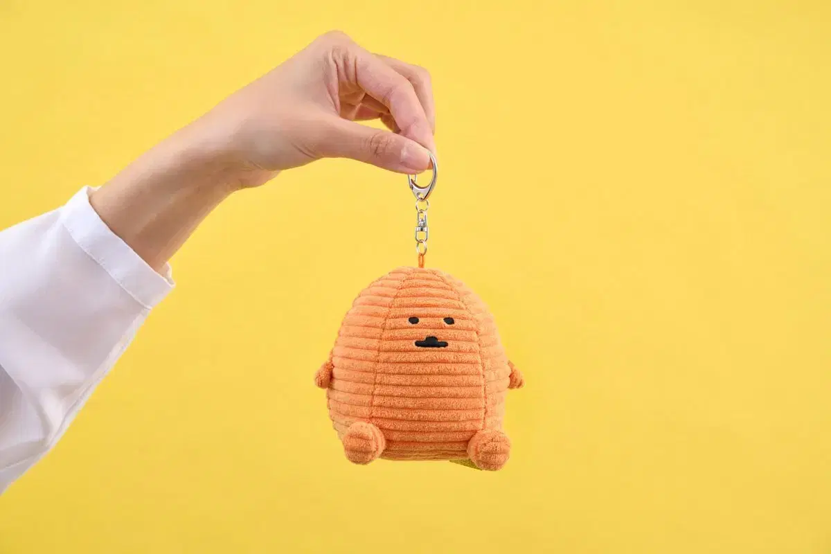 [새상품] 일본 나가노마켓 농담곰 고로케 마스코트 키링