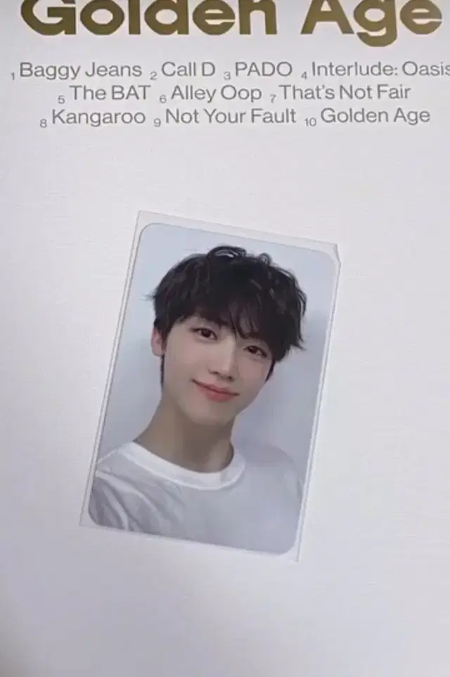 NCT 재민 golden age 말티쥬