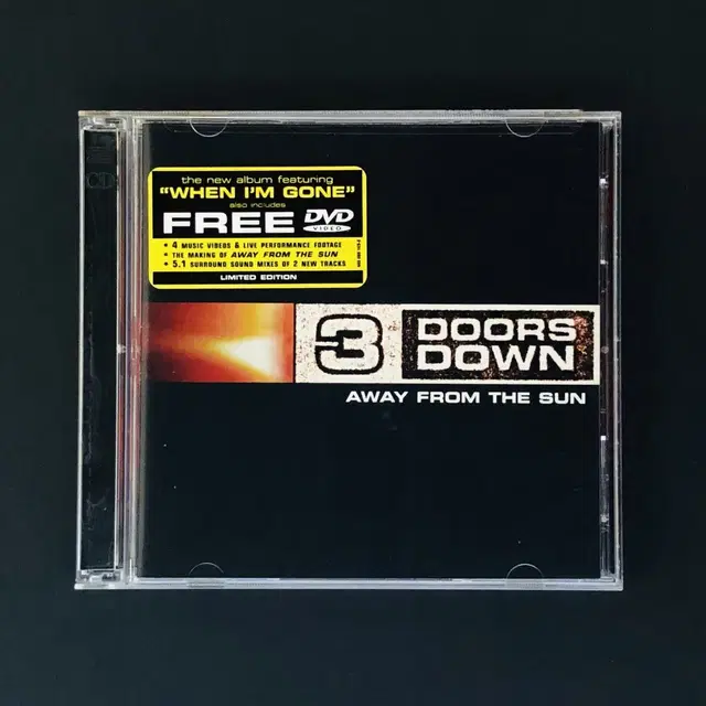 [CD중고] 3 Doors Down / Away from the Sun