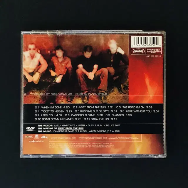 [CD중고] 3 Doors Down / Away from the Sun